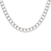 Emerald North-South 4 Prong Necklace Mounting in 14K Gold