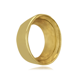 Oval Tapered Bezels in 14K Gold (5.00 x 3.00 mm - 14.50 x 12.50 mm)