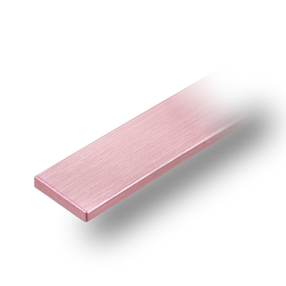 14K Pink Flat Medium Wire