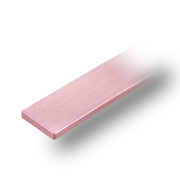 14K Pink Flat Medium Wire