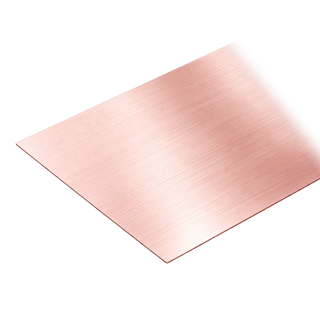 14K Pink Flat Medium Plate (Sheet)