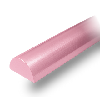 18K Pink Domed Medium Wire