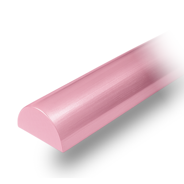 14K Pink Domed Medium Wire