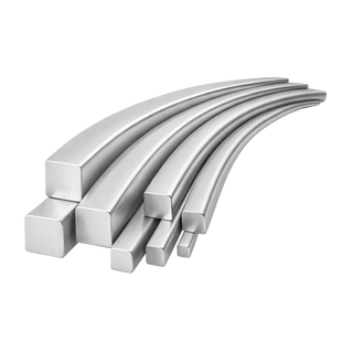 Platinum Square Medium Wire