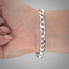 Video image preview for Finished Classic Curb Bracelet in Sterling Silver (3.00 mm - 11.00 mm)