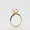 Video image preview for Emerald Shape 4 Prong High TIF Style Solitaire