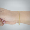 Video image preview for Finished Heavy Round Cable Bracelet in 14K Yellow Gold (0.70 mm - 4.30 mm)