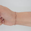 Video image preview for Finished Classic Figaro Necklace in 14K Pink Gold-Filled (4.00 mm)
