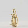 Video image preview for Pear Shape Fancy Pendant in 14K Gold (6.00 x 4.00 mm - 12.00 x 8.00 mm)