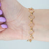 Video image preview for Finished Alternating Clover Bracelet in 14K Gold-Filled (7.30 mm - 11.00 mm)