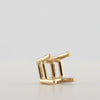 Four Prong Square Wire Basket Settings in 14K Gold (2.00 mm - 10.75 mm)