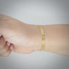 Video image preview for Finished Bizmark Bracelet in 14K Yellow Gold (2.30 mm - 5.80 mm)