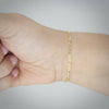 Video image preview for Finished Classic Figaro Bracelet in 10K Yellow Gold (1.50 mm - 3.00 mm)