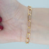 Video image preview for Finished Elongated Curb Bracelet in 14K Gold-Filled (2.50 mm - 5.30 mm)