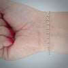 Video image preview for Finished Oval Rolo Bracelet in Sterling Silver (2.60 mm - 5.00 mm)