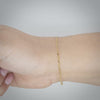 Video image preview for Finished Diamond Cut Cable Figaro Bracelet in 14K Yellow Gold (1.60 mm - 2.50 mm)