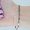 Video image preview for Finished Round Box Bracelet in Platinum (1.60 mm - 3.20 mm)