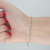 Video image preview for Finished Bar Cable Necklace in Sterling Silver 18K Yellow Gold Finish (1.70mm)
