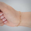 Video image preview for Finished Light Paperclip Bracelet in 14K Gold-Filled (2.30 mm - 4.00 mm)