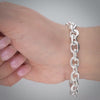 Video image preview for Finished Diamond Cut Cable Necklace in Sterling Silver (1.20 mm - 7.50 mm)