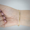 Video image preview for Finished Classic Curb Bracelet in 14K Yellow Gold (1.23 mm - 11.00 mm)