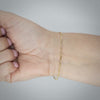 Video image preview for Finished Classic Figaro Bracelet in 14K Two Tone Gold (1.80 mm - 3.00 mm)