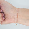 Video image preview for Finished Classic Curb Bracelet in 14K Pink Gold (1.23 mm - 3.40 mm)