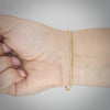 Video image preview for Finished Round Box Bracelet in 14K Yellow Gold (1.20 mm - 4.00 mm)