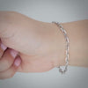 Video image preview for Finished Elongated Diamond Cut Cable Necklace in 14K White Gold (1.00 mm - 3.30 mm)