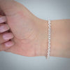 Video image preview for Finished Heavy Round Cable Bracelet in Sterling Silver (3.10 mm - 8.50 mm)