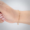 Video image preview for Finished Light Paperclip Bracelet in 14K Gold-Filled (2.30 mm - 4.00 mm)