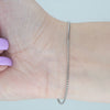 Video image preview for Finished Round Box Bracelet in Platinum (1.60 mm - 3.20 mm)