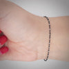 Video image preview for Finished Black Ruthenium Studded (Satellite) Cable Necklace in Sterling Silver (1.40mm)