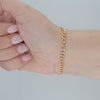 Video image preview for Finished Light Flat Curb Necklace in 14K Gold-Filled (4.30 mm - 10.80 mm)