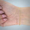 Video image preview for Finished Classic Curb Necklace in Sterling Silver 18K Yellow Gold Finish  (1.50 mm - 11.00 mm)