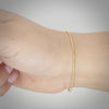 Video image preview for Finished Round Box Bracelet in 14K Yellow Gold (1.20 mm - 4.00 mm)
