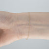 Video image preview for Finished Elongated Flat Cable Bracelet in 14K Yellow Gold (0.80 mm - 1.20 mm)
