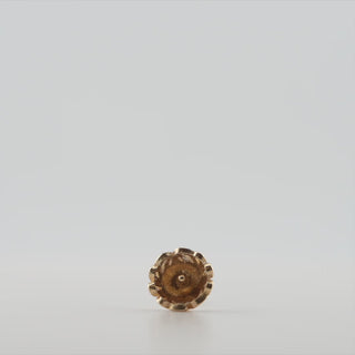 Fancy Pearl Cup Earrings (Metal Mold)