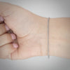 Video image preview for Finished Round Wheat Bracelet in Platinum (1.00 mm - 1.90 mm)