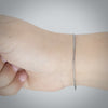 Video image preview for Finished Round Snake Bracelet in Platinum (1.20 mm - 1.60 mm)