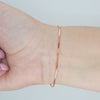 Video image preview for Finished Venetian Box Bracelet in 14K Pink Gold (1.00 mm)