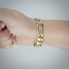 Video image preview for Finished Classic Figaro Bracelet in 14K Yellow Gold (1.50 mm - 11.50 mm)