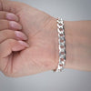 Video image preview for Finished Classic Curb Bracelet in Sterling Silver (3.00 mm - 11.00 mm)