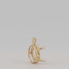 Video image preview for Round Rope Pendant in 14K Gold (4.00 mm - 12.00 mm)