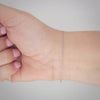 Video image preview for Finished Heavy Round Cable Bracelet in 14K White Gold (0.70 mm - 3.00 mm)