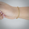 Video image preview for Finished Wheat Bracelet in 14K Yellow Gold (1.25 mm - 3.50 mm)