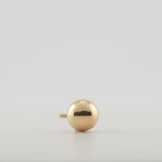 Ball Earring with Screw Post