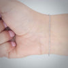 Video image preview for Finished Classic Machine Rope Bracelet in 14K White Gold (1.20 mm - 2.00 mm)