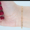 Video image preview for Finished Inka Box Bracelet in 14K Gold-Filled (1.30 mm - 2.10 mm)
