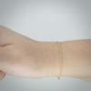 Video image preview for Finished Medium Round Cable Bracelet in 14K Yellow Gold (1.05 mm - 4.05 mm)